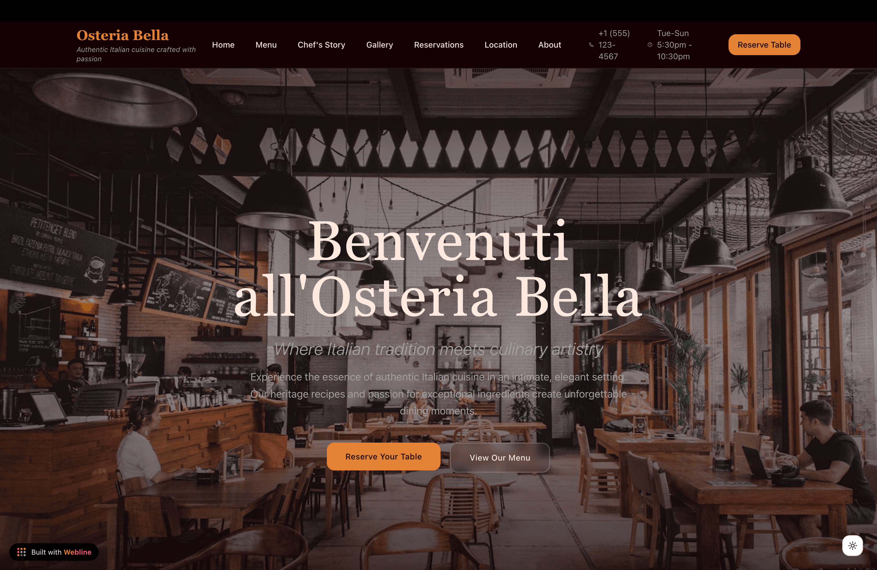 Restaurant Website